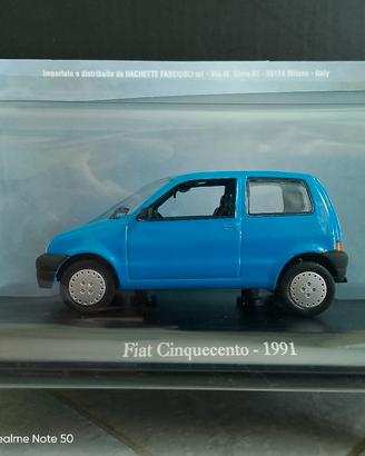 modellino Fiat Cinquecento 1991 1/43 Norev