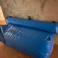 Cuscinone/divano due posti imbottito con schienale