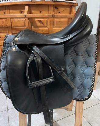 Sella prestige dressage e testiera