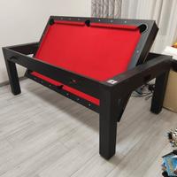 biliardo con air hockey professionale