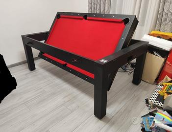 biliardo con air hockey professionale
