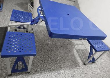 Tavolo picnic pvc con sedie chiudibile