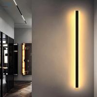HMAKGG LED Interni Applique Da Parete Nero