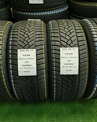 4 GOMME 225 45 17 FULDA INV RIF2541