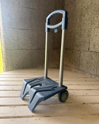 Carrellino Portazaino / Portapacchi Blu/Alluminio