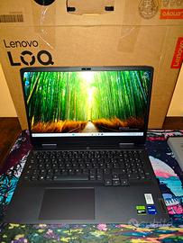 Lenovo LOQ i7 RTX 4060 16 RAM 1.5 TB 3 yr garanzia
