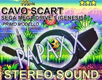 Cavo scart per sega mega drive 1 / genesis - stere