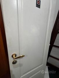 Porta Interna Bianca Classica Pannello ad Arco