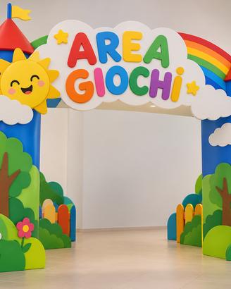 Scenografie Personalizzate per Sale Ludiche Bimbi