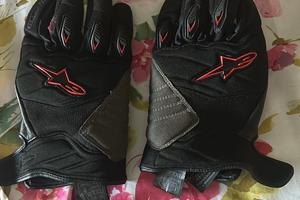 guanti per moto alpinestars modello atom/ st-1