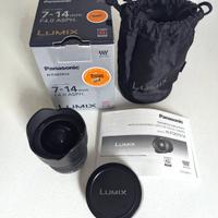 Panasonic Lumix 7-14 mm F4 asph