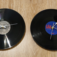 Orologi con dischi vinile 33 giri