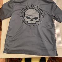 Camicia harley davidson grigia