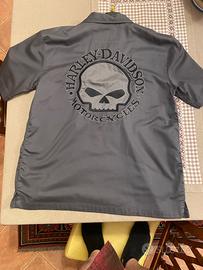 Camicia harley davidson grigia