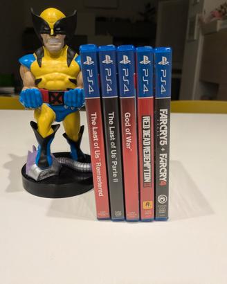 Last of us God of War Far Cry Red Dead Redemption