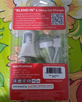 caricabatteria per auto