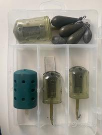 Pasturatori + piombi da fondo + anti tangle