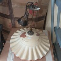 lampadario in ceramica per cucina