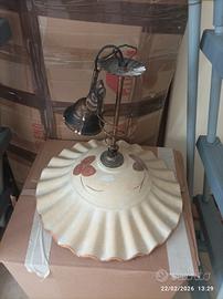 lampadario in ceramica per cucina