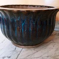 Vaso a Balze in Ceramica Raku