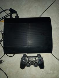 PlayStation 3 con controller e cavi – Funziona al 