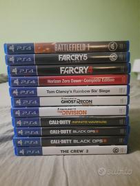 Lotto 11 giochi Playstation 4