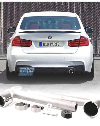 KIT SCARICO CON TERMINALI BMW F30 F31 LOOK M PERFO