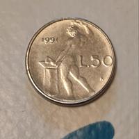 50 Lire piccole 1991