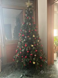 Albero di Natale sintetico alto circa 2,35 mt