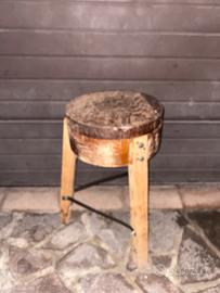 Ceppo in legno da macellaio