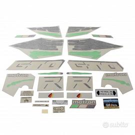 Kit adesivi Motron GTO R carena rossa