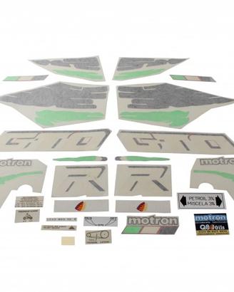 Kit adesivi Motron GTO R carena rossa