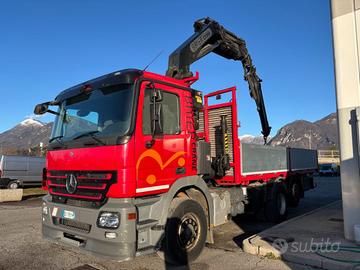 MERCEDES-BENZ 2544 3 assi gru + ribaltabile