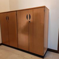 Armadietti Ufficio/Casa Robusti – Colore Legno Nat