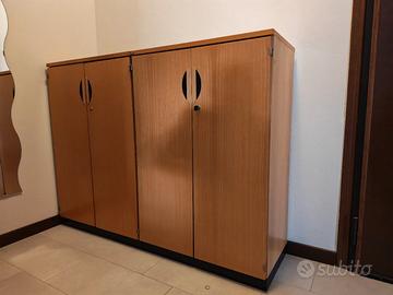 Armadietti Ufficio/Casa Robusti – Colore Legno Nat