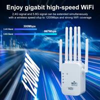 2025 Potente Amplificatore WiFi con 6 Antenne