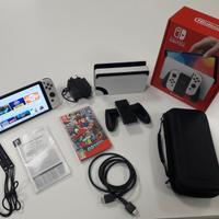 Nintendo Switch Modello OLED + Accessori + Giochi