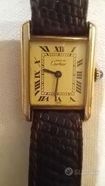 Cartier Tank Vermeil Donna Originale