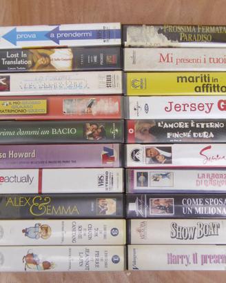 38 VHS originali film