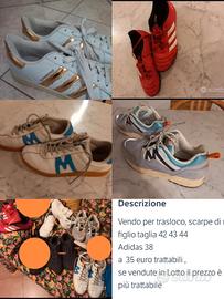 Scarpe sportive uomo e donna 