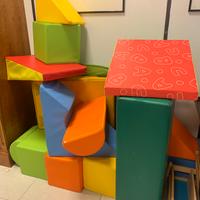 Blocchi schiuma - cuscini per arrampicata - giochi