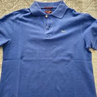 Polo Marlboro Classic viola taglia S