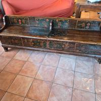 Antica cassapanca tirolese 