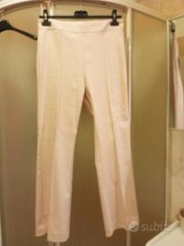 Pantalone donna Mango colore panna