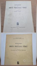 Ist. diritto processuale penale vol. I e II 1965