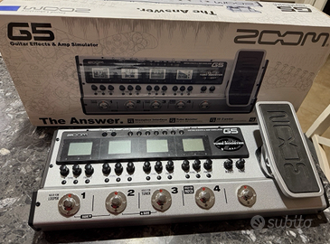 Pedaliera per chitarra Zoom G5