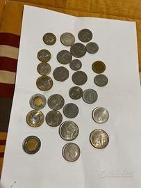 Moneta russa - austriaca - lira - francese