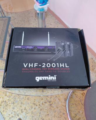 Gemini vhf 2001hl microfoni
