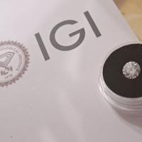 Diamante Certificato 1ct, colore D, purezza VVS2