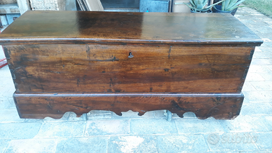 Cassapanca noce '700